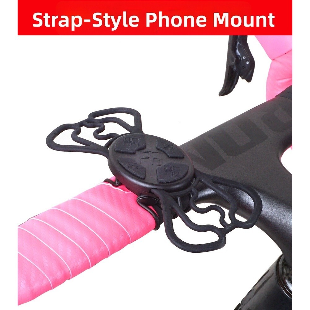 New Bike Computer Mount For Garmin Nylon And Silicone 4.7-6.9inches Phone Holder