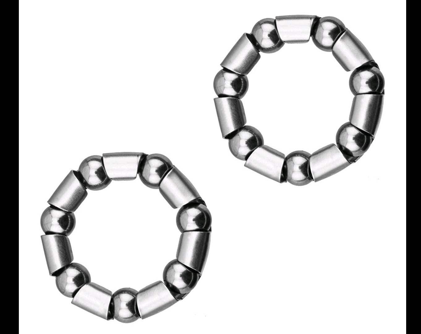 2 BICYCLE BOTTOM BRACKET BEARINGS 5/16 x 7 LOWER CRANK (PAIR)