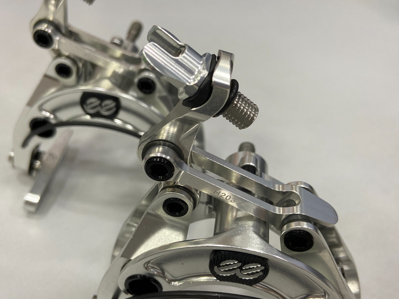 Cane Creek G4 eeBrake Regular Mount Set (Front+Rear) BEE0178S+ BEE0179S Silver