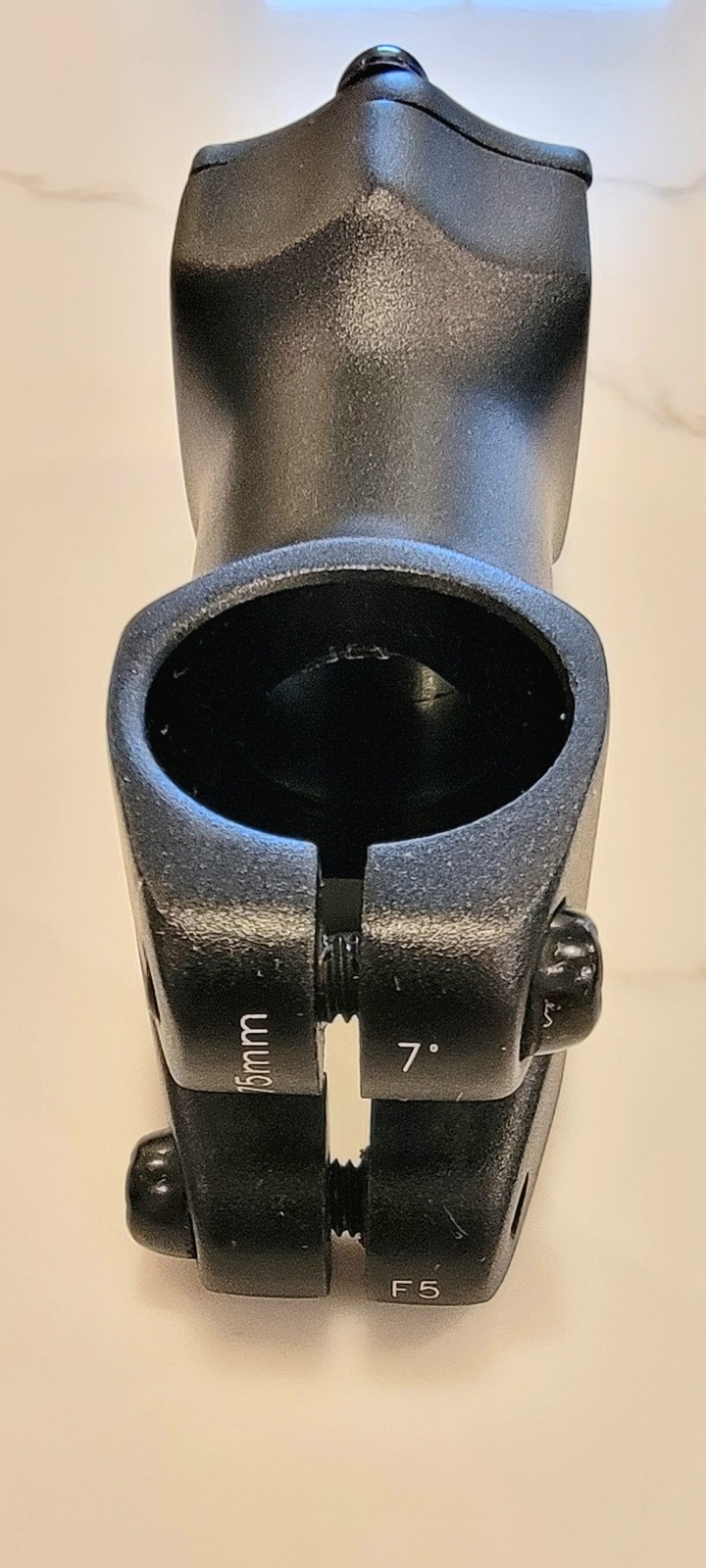 75mm Bontrager Select Stem ONLY 179G 31.8mm clamp, +/-7° Angle, 1-1/8″ Fork