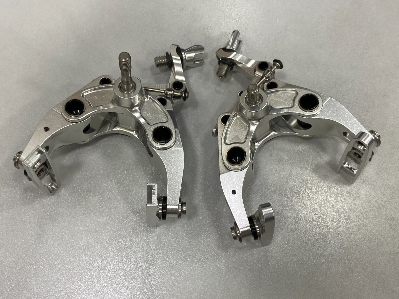 Cane Creek G4 eeBrake Regular Mount Set (Front+Rear) BEE0178S+ BEE0179S Silver