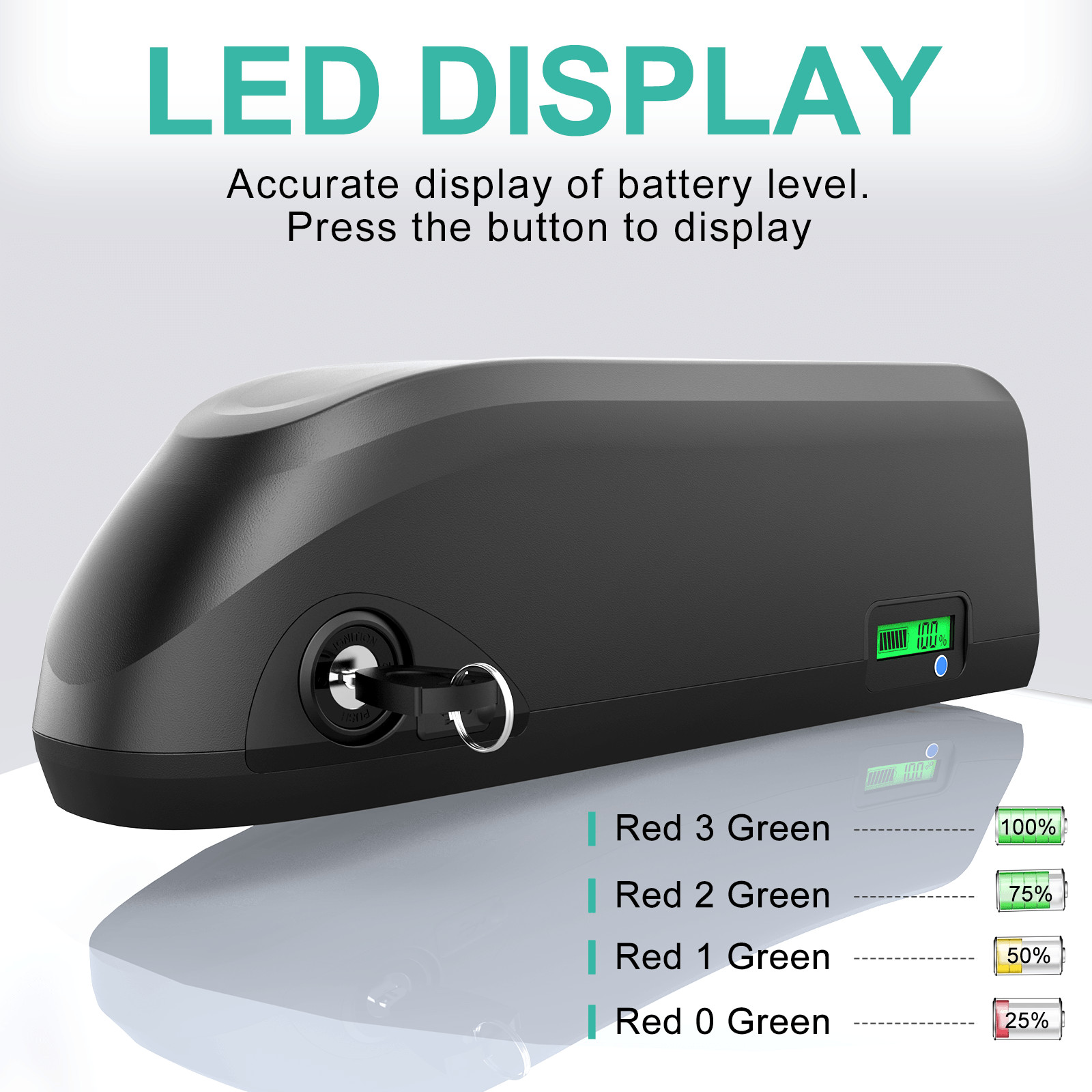 Samsung E-bike battery 48V 20Ah Down Tube Lithium Pack For Electric Bicycle