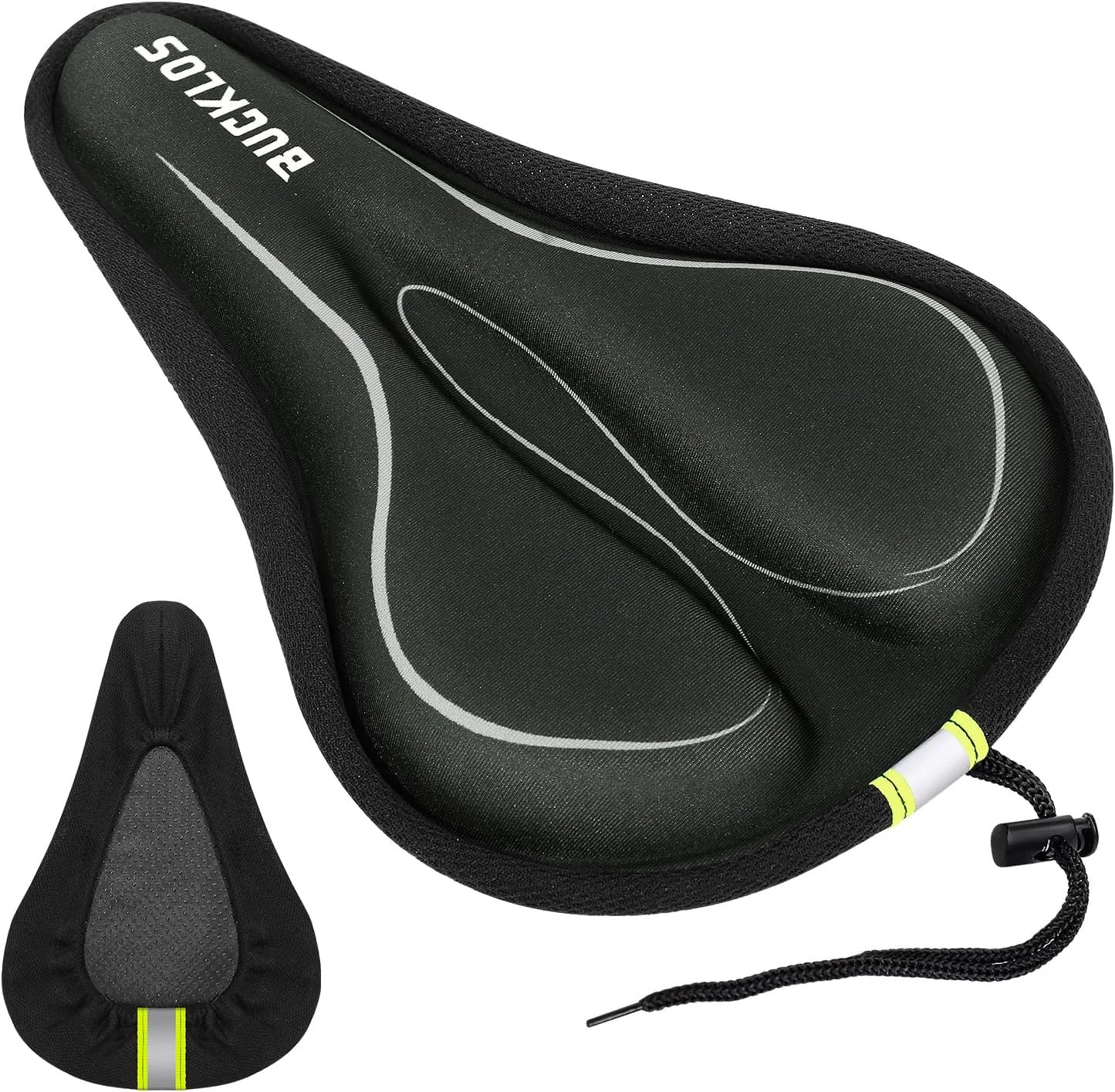 Bicycle Saddle bike Comfort Wide Soft Gel Bike Seat Sporty Air Cushion men women