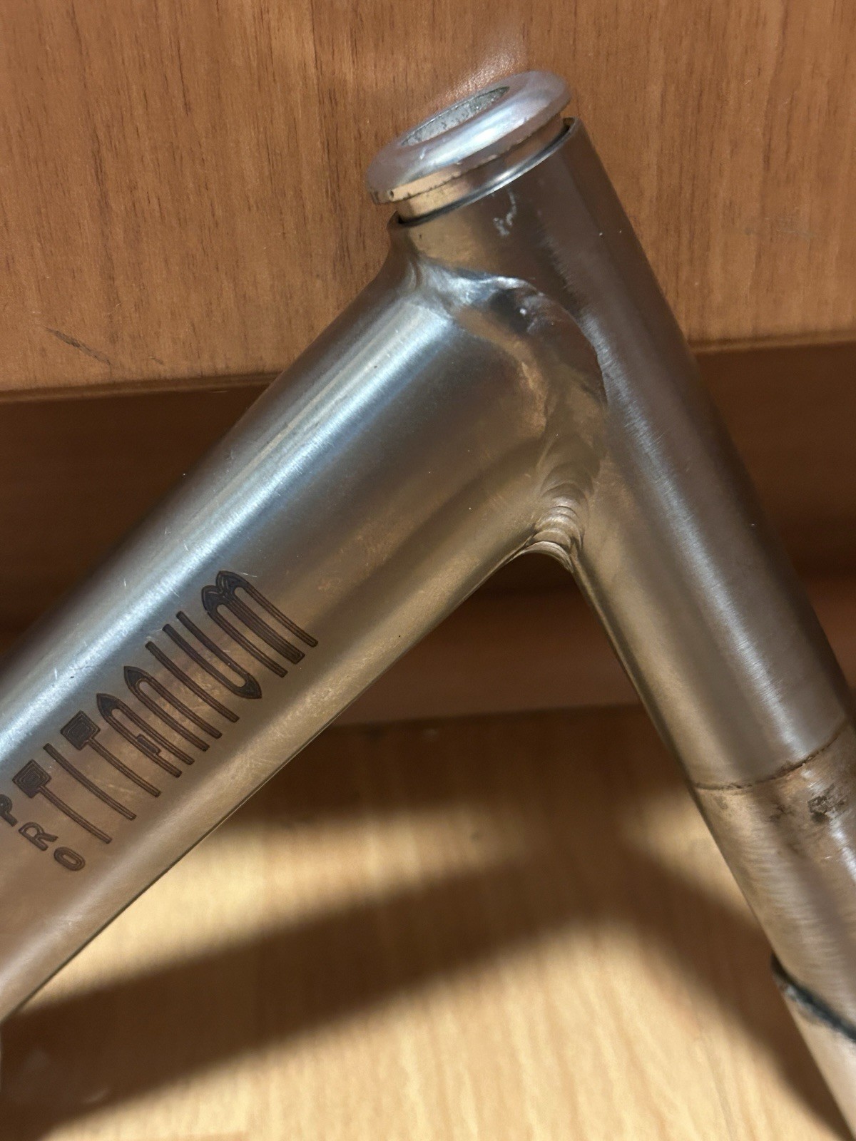 Vintage 90s 3T Pro Titanium Corsa 1″ Threaded Quill Stem 130mm 25.8 3ttt Ti 22.2
