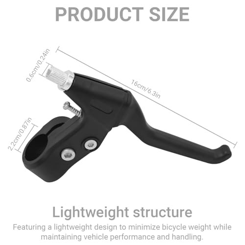 Universal Bicycle Brake Levers Set (Pair) – 22mm (7/8″) Bike Brake Lever Only