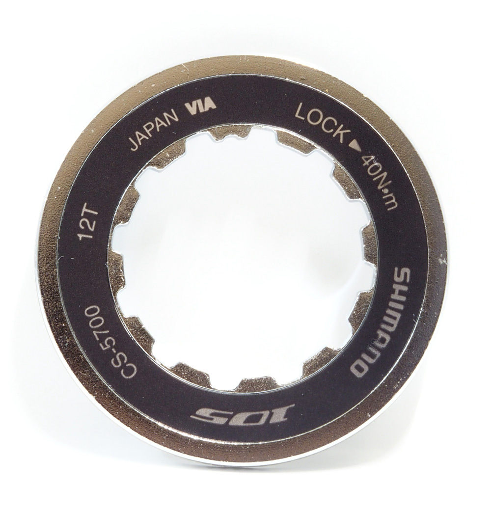 Shimano 105 CS-5700/CS5700 10-Speed Lockring for 12t Cog, CS-5600 Usable