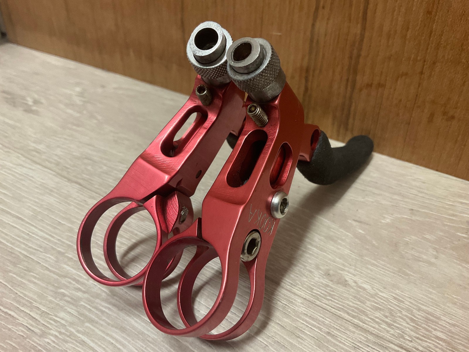 Nice Vintage Kooka Racha Brake Levers MTB Cult Top Low KM CNC Brake Levers Red