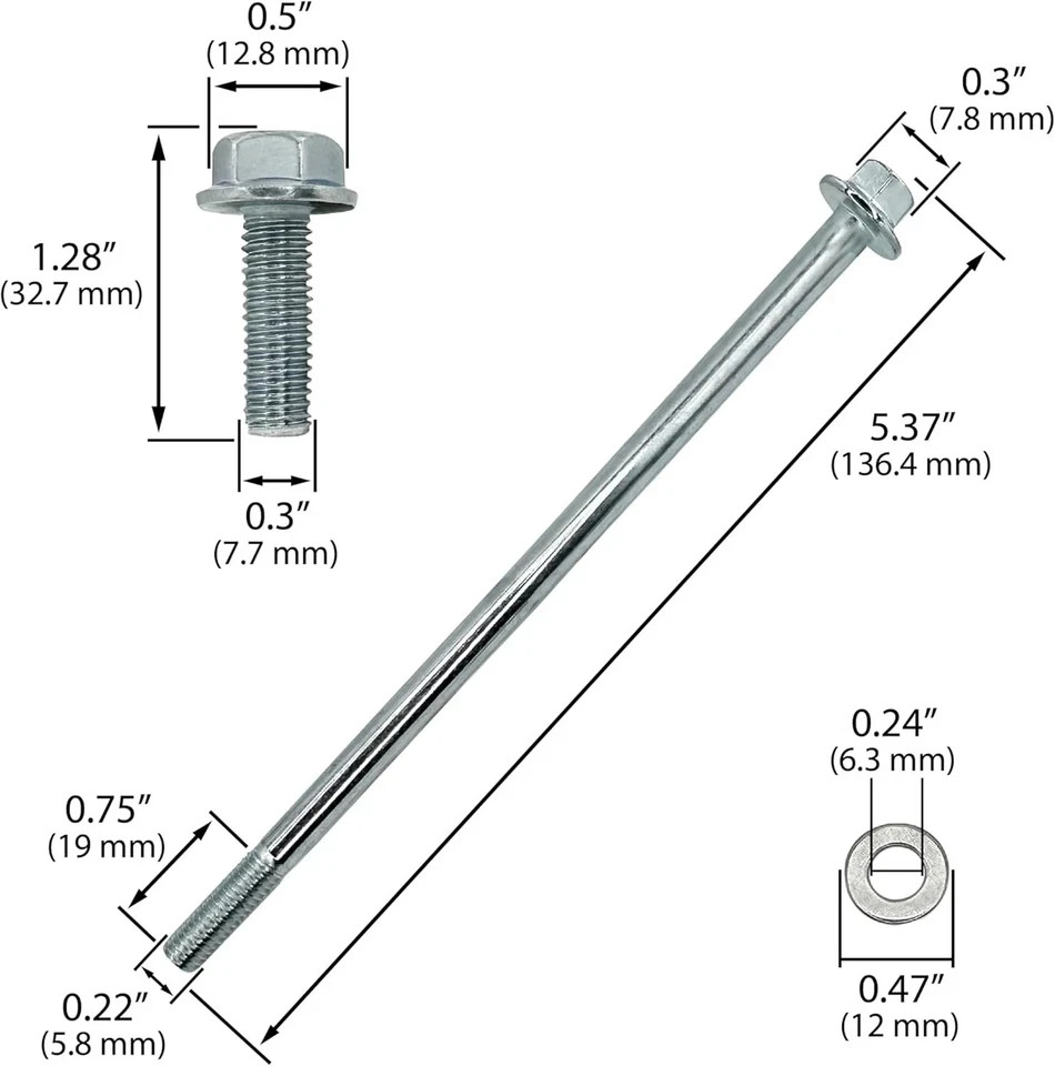 Oil Pan Bolt Kit Replacement for All GM Chevy 1997-2014, LS Series Engines &