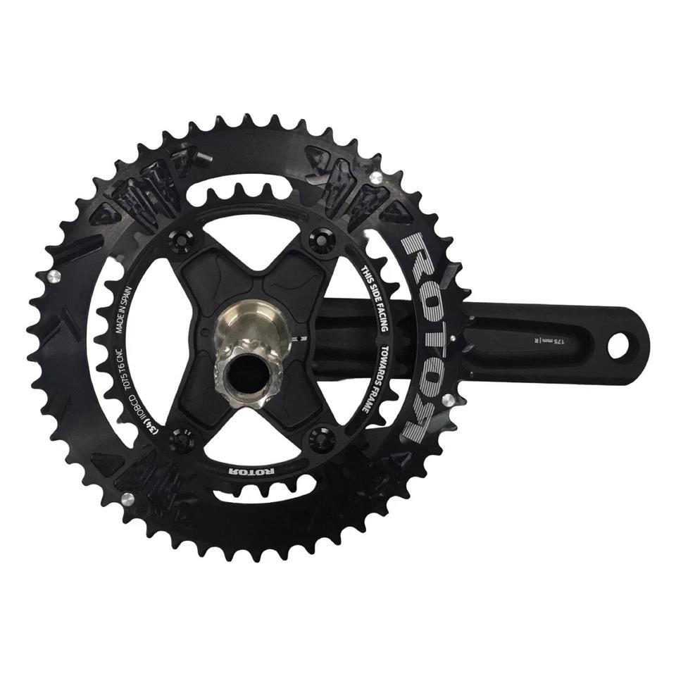 Rotor NS24 Road Crankset 50/34T 175mm 24mm Spindle 110×4 BCD 10/11‑Speed