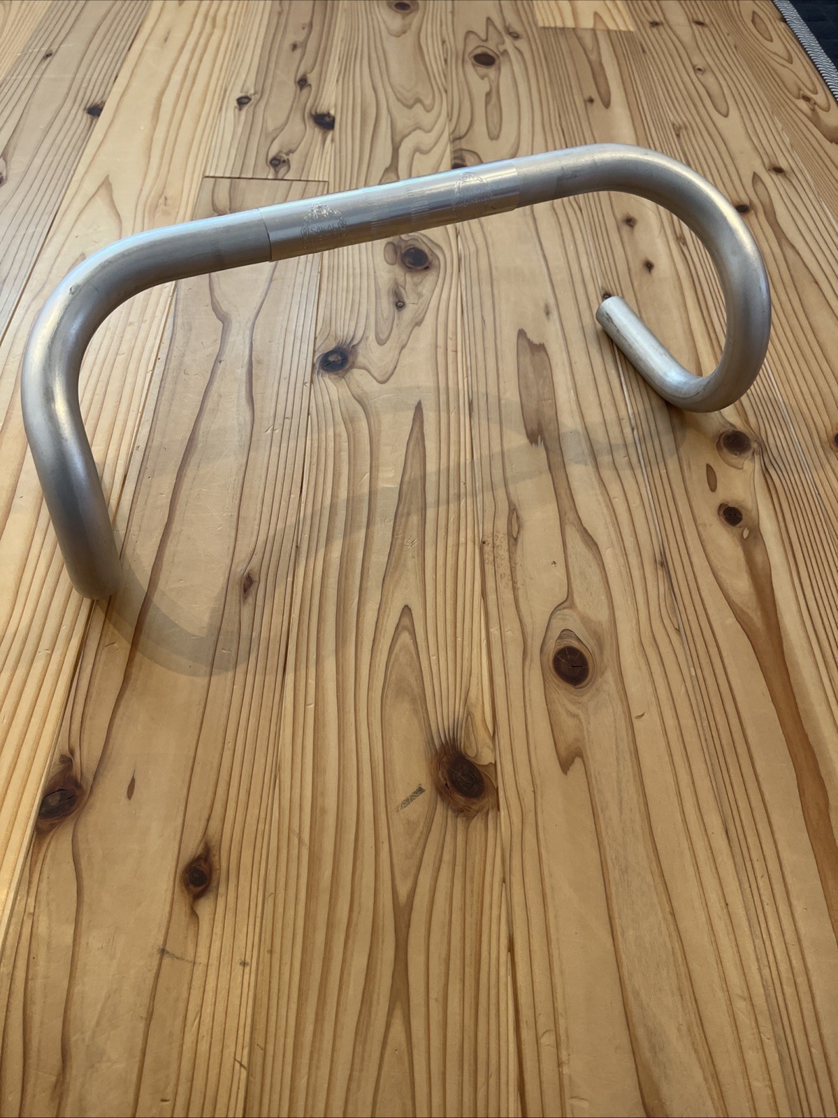 Vintage Sakae Custom Road Champion Drop Handlebar 390 25.4 Clamp Silver Japan
