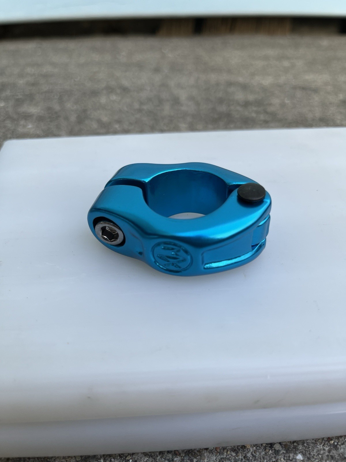 DIA-COMPE MX 1500 HINGED SEAT POST CLAMP 25.4mm (1″) Teal New Bmx