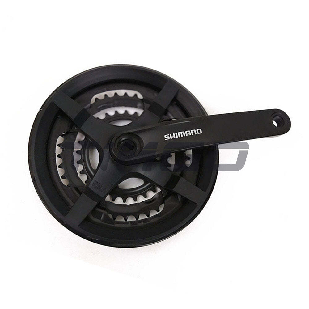 Shimano Tourney FC-TY301 3×6/7 Speed Crankset Square Taper 42/48T BB-UN101 TY501