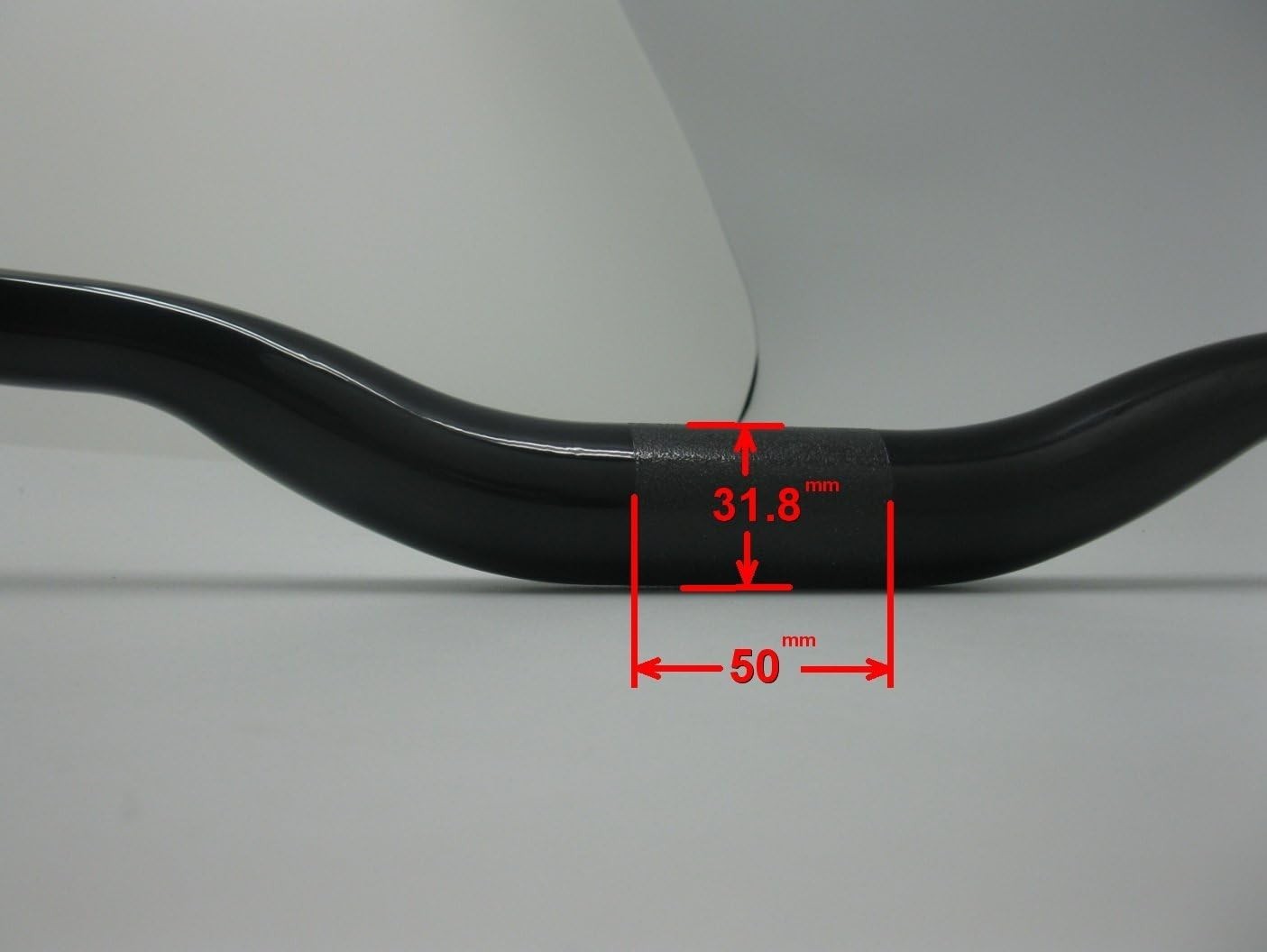 MTB Full Carbon riser Handlebar 185g Ud 31.8 670mm 6 Degrees Sweep AHB09 USA