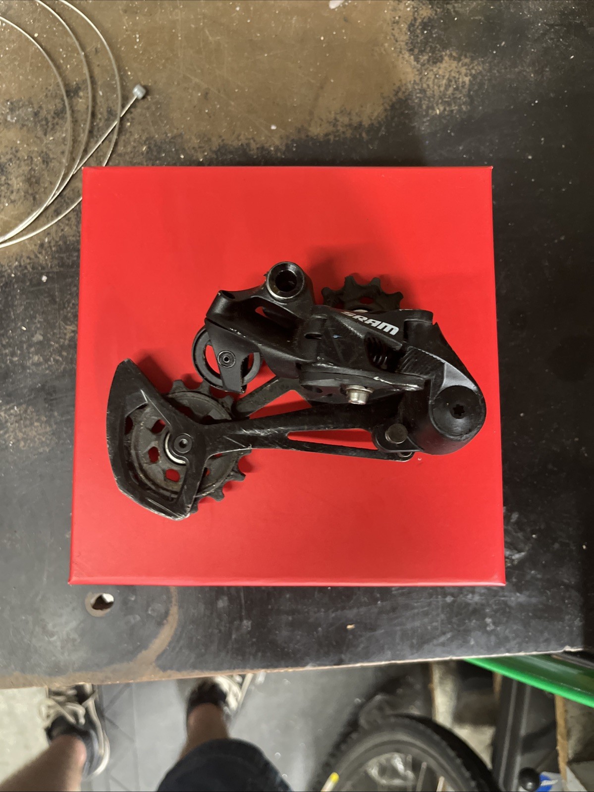 SRAM SX Eagle Rear Derailleur – 12-Speed, Long Cage, Aluminum, Black, B1