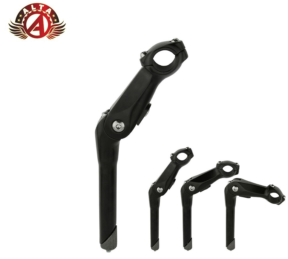 Bike Adjustable Alloy Stem 22.2mm Black