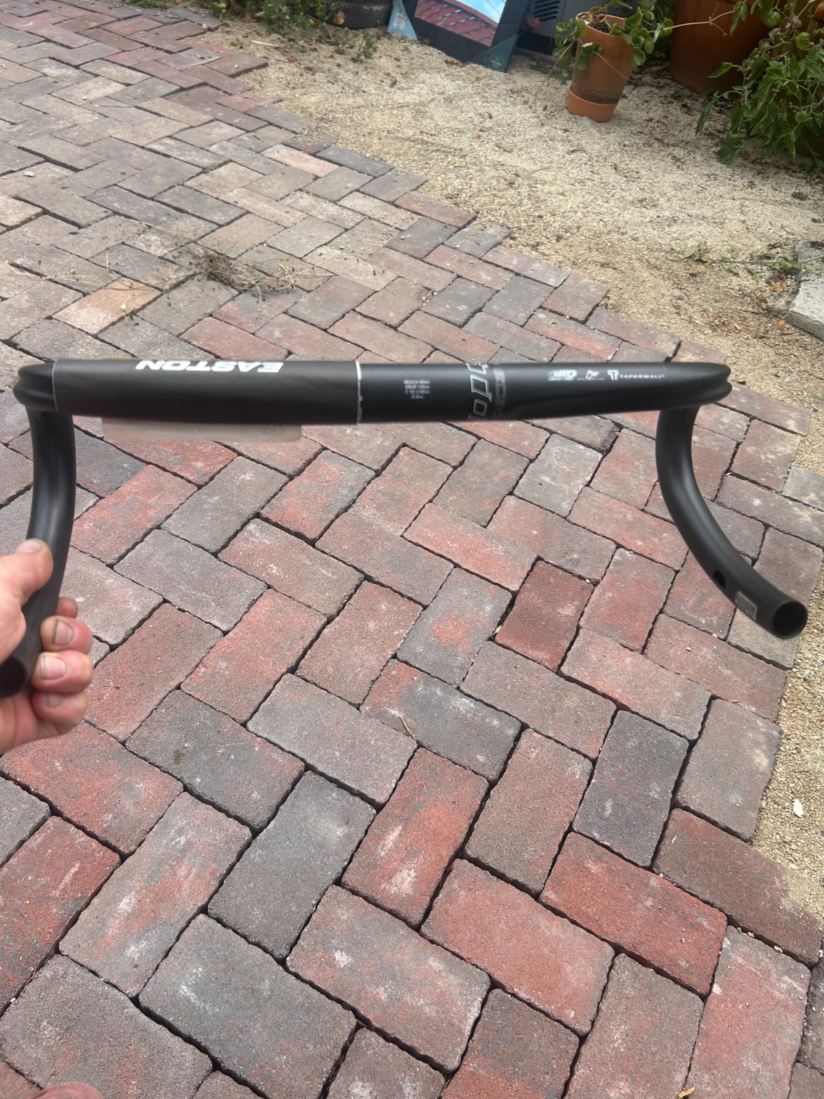 New! Easton EC90 SLX 31.8mm Clamp 40cm Width Carbon Drop Bar Handlebar Di2