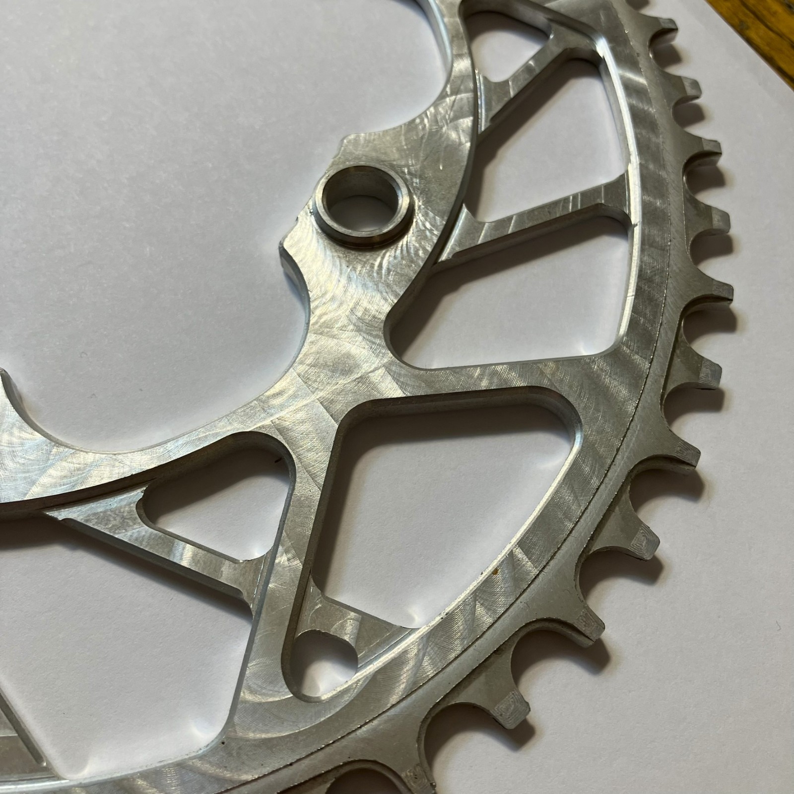 50T Oval Narrow Wide Chainring 110 BCD 1x Drivetrain CNC Machined Aluminum