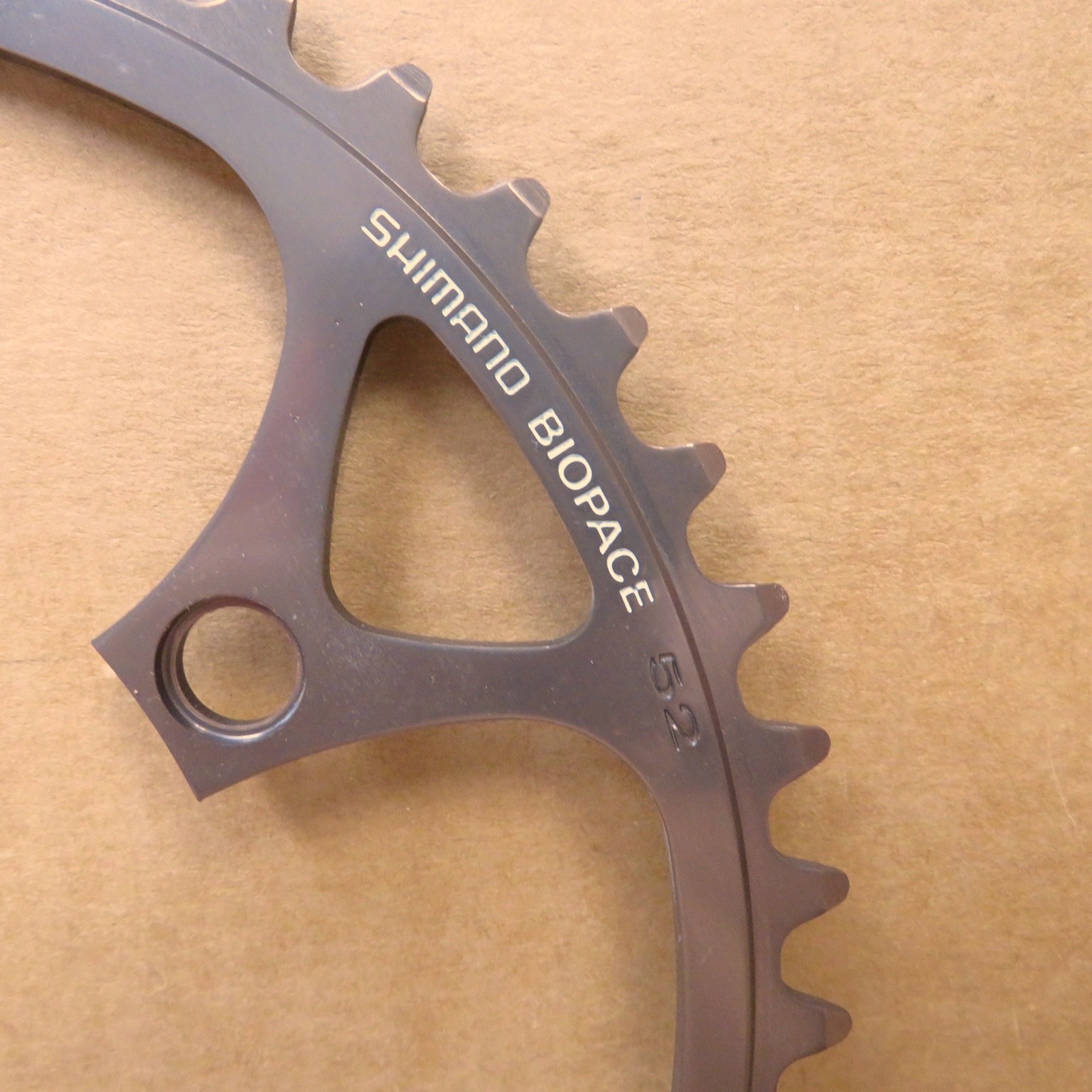 NOS Shimano SuperGlide (Later Generation) Compact Chainring..50T and 110mm BCD