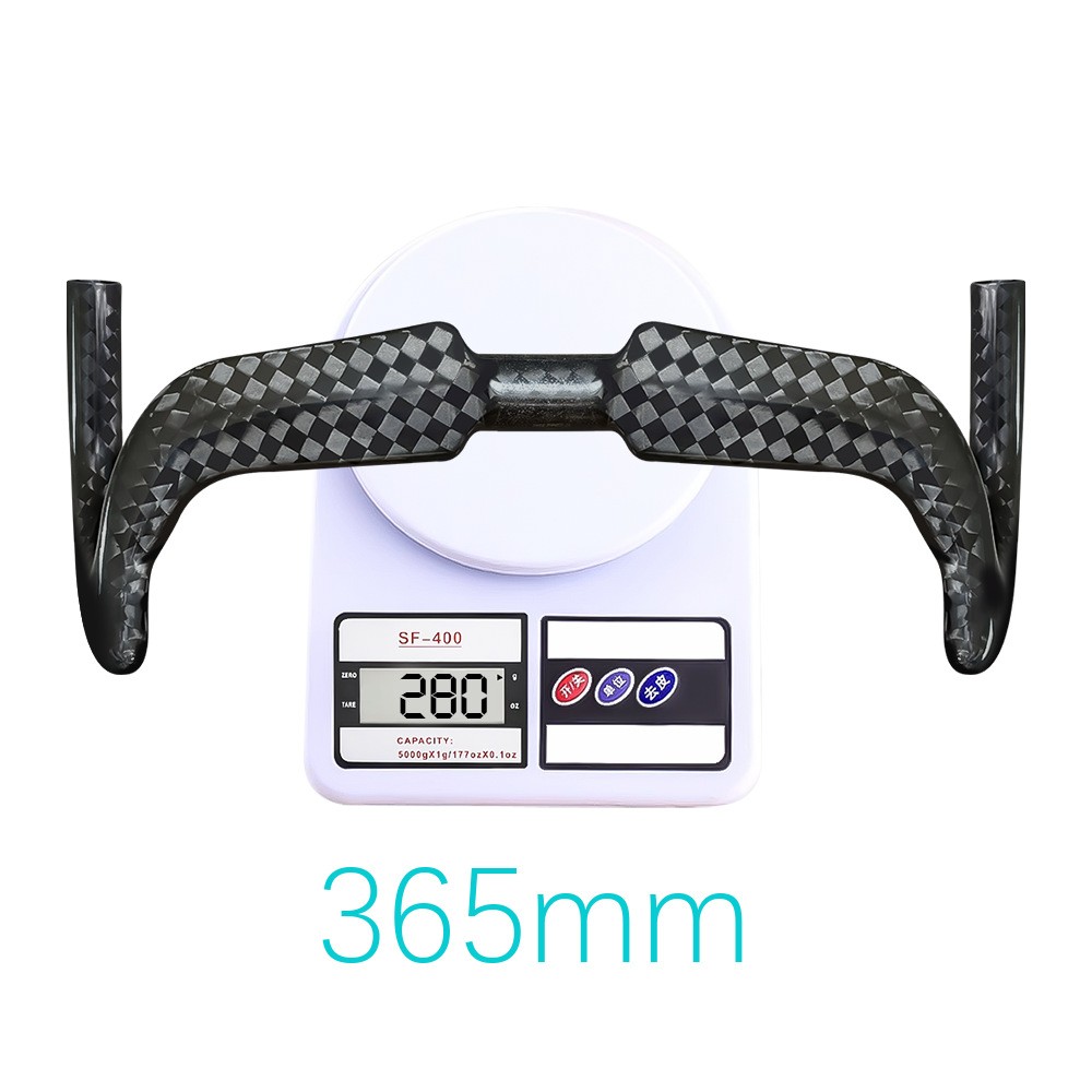 Track Bike Carbon Handlebar Sprint Match Bent Fixed Bicycle Handle Drop Bar