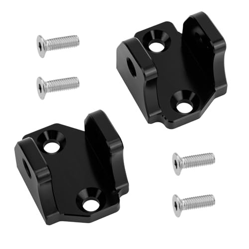 2pcs E-Dirt Bike Foot Pegs Bracket Holder, Dirt Bike Foot Pegs Pedal Bracket