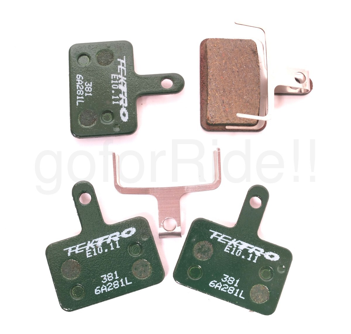 2Pair Tektro Bike E10.11 Disc Brake Pads for OrionSL/Auriga TWIN/e-TWIN/E-Tune