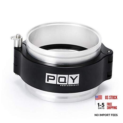 2.5 Inch Quick Release V Band Clamp with Flange Aluminum Quick Connect 2.5″