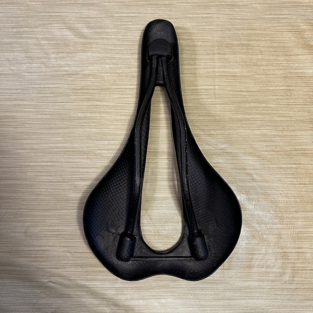 Bicycle Saddle Carbon Leather Road/Mountain Bike Front Seat Mat for Cycling 140g