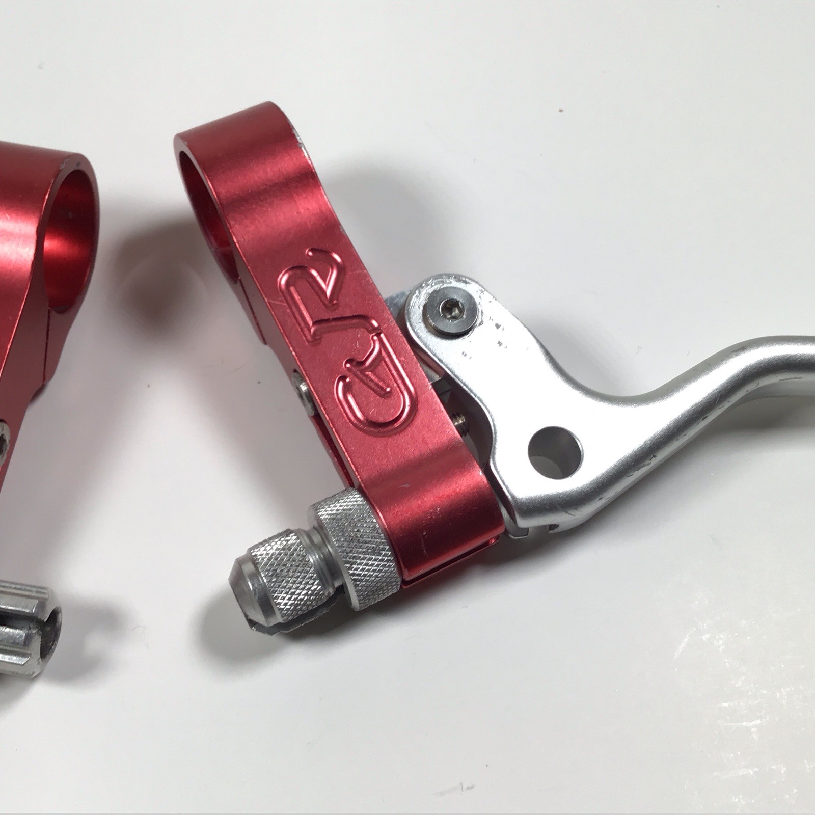 Gravity Research Power Plant Brake Lever Set Cantilever Red Vintage MTB Grafton