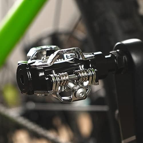 VENZO Compatible with Shimano SPD Mountain Bike CNC Cr-Mo Die-Cast Aluminum S…