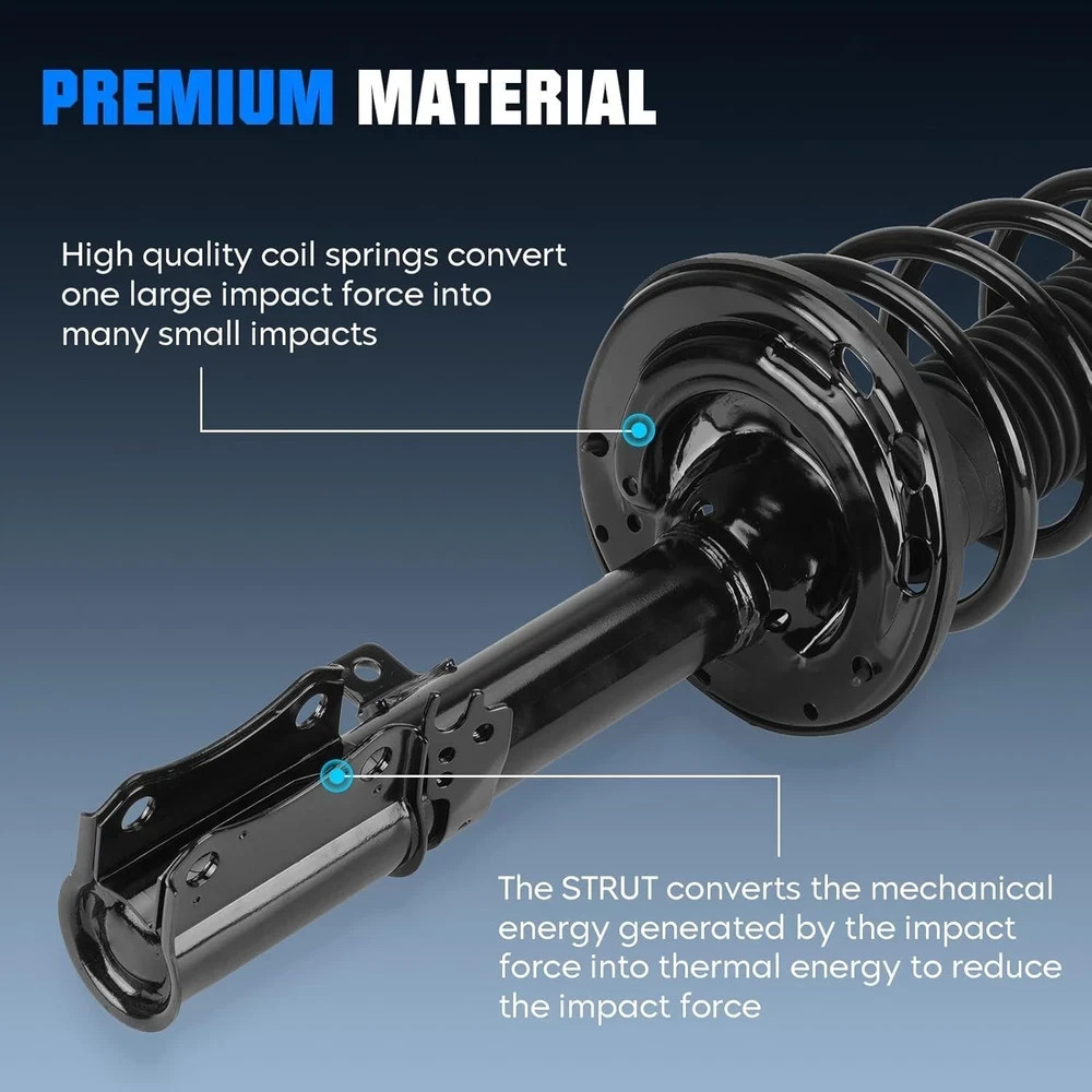 Rear Coil Spring Strut & Stabilizer Sway Bar Links Fit for Toyota for Camry/S…
