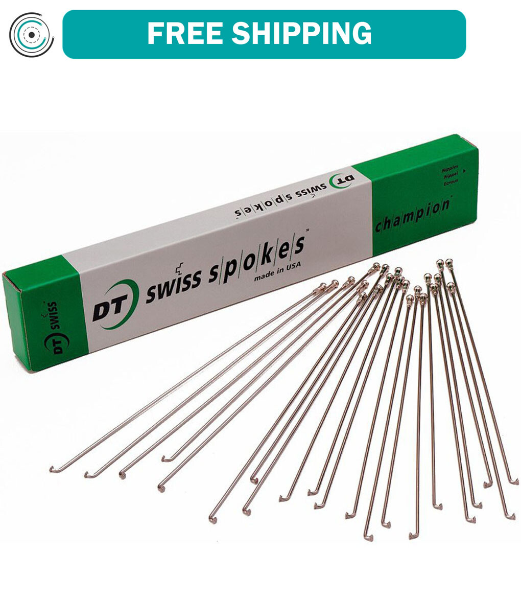 DT Swiss Competition Spoke 2.0mm 1.8mm 2.0mm 191mm J Bend Silver Box of 100
