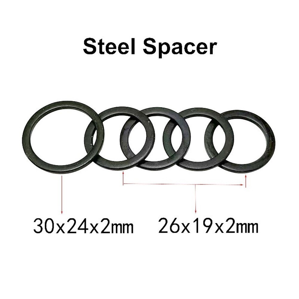 For 19mm Bottom Bracket Bearing Kit for Bicycle with Sealed Type Bearings