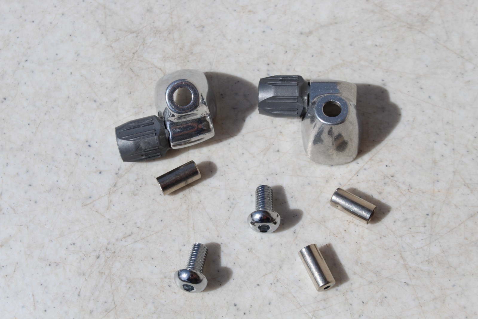 Shimano SM-CS50 Concave Down Tube STI Shift Cable Housing Stops Barrel Adjusters