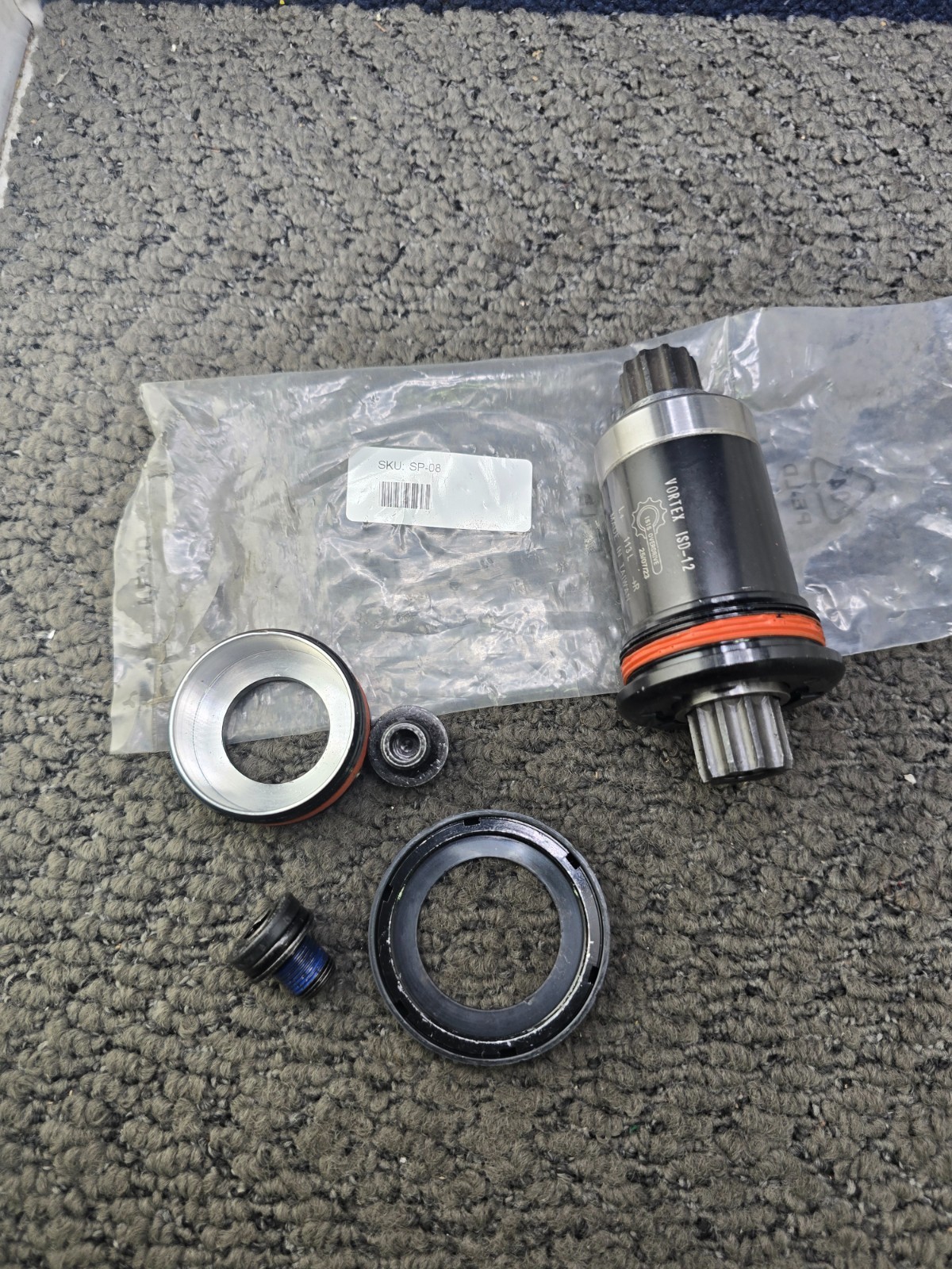 Vortex ISD-12: Isis Overdrive Bottom Bracket, 113mm Spindle, Typical for Peloton