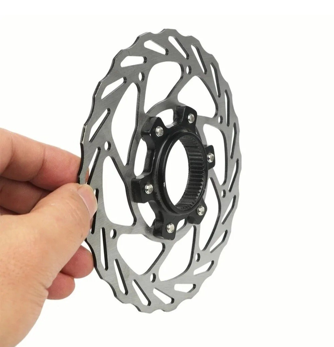 RACEWORK Bicycle 160mm Bike Rotors Disc Brake Rotor Center Lock 2 pieces