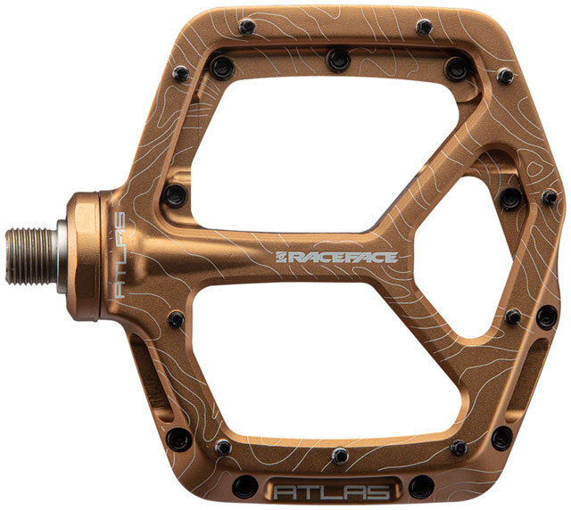 RaceFace Atlas Pedals – Platform, Aluminum, 9/16″, Kashmoney