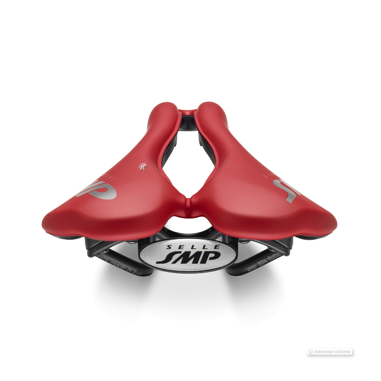 NEW Selle SMP VT30C Saddle : VELVET TOUCH RED – MADE IN iTALY!