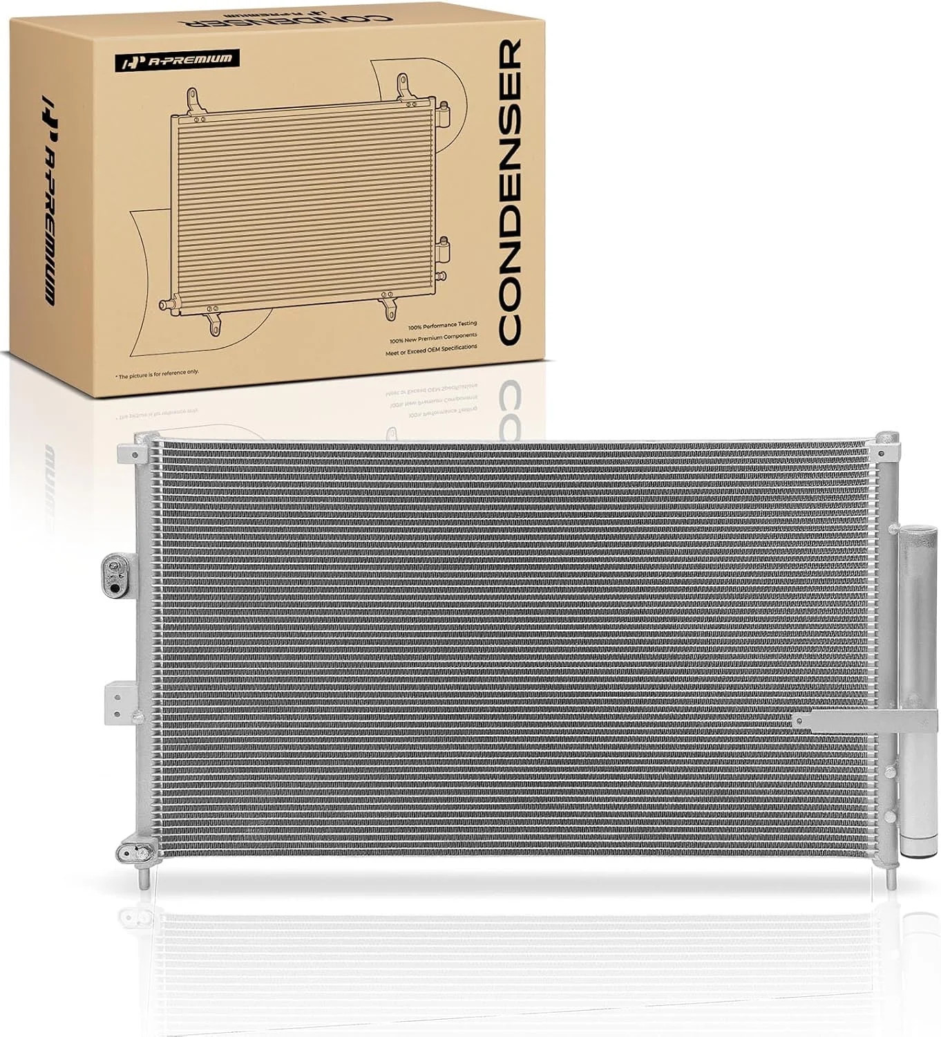 A-Premium Air Conditioning A/C Condenser Compatible with 2006-2011 Honda Civic &