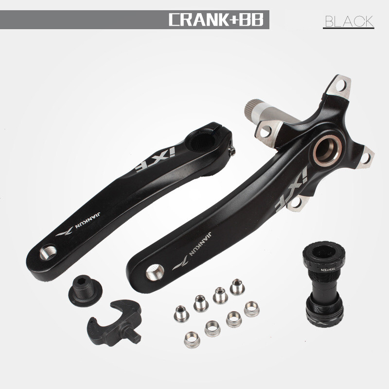 MTB Bike Crankset With BB 104BCD 32-42T Chainring 170mm Crank fit Shimano, SRAM