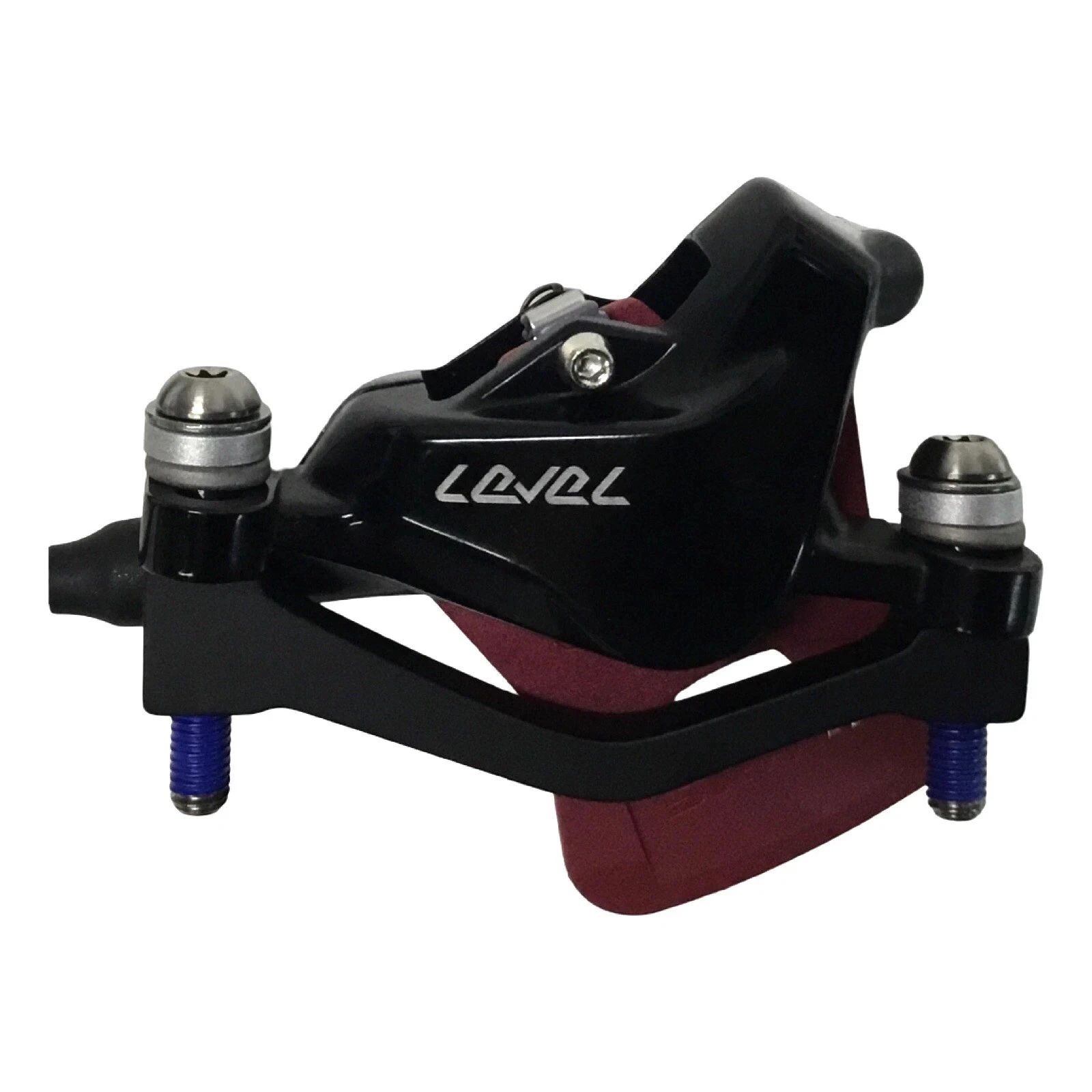 SRAM Level Ultimate Disc Brake Set Front Post & Rear Flat Mount 2‑Piston Black