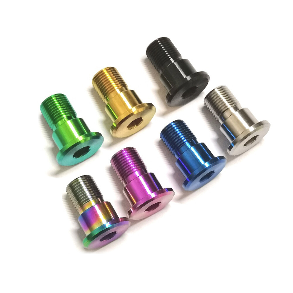 M14 Titanium alloy Screws for Brompton Folding Bike Left Pedal Screws Gr5