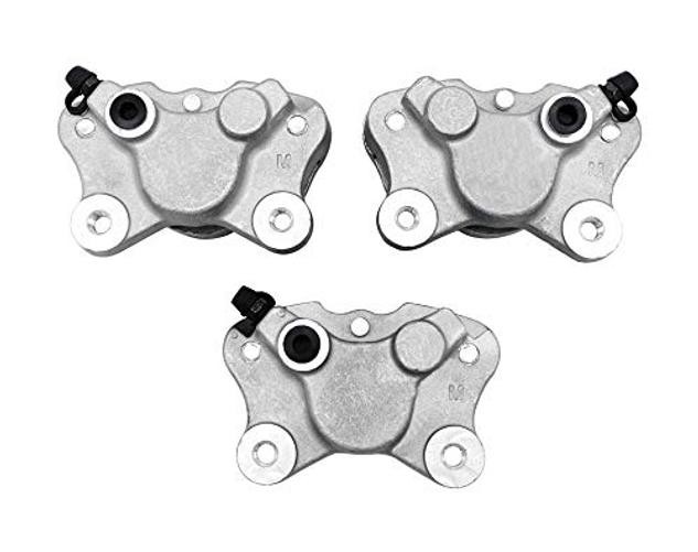 Front Left Right & Rear Brake Calipers for Arctic Cat ATV 250 300 375 400 454