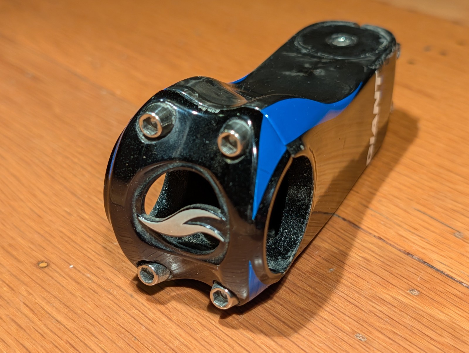 Giant Contact SLR Carbon Stem + top cap, 8° x 100 mm x 31.8, road or mtb bike