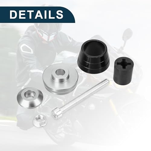 Motorcycle Handlebar End Plug Aluminum Alloy 18mm-20mm 0.71″-0.79″ 33.5mm OD