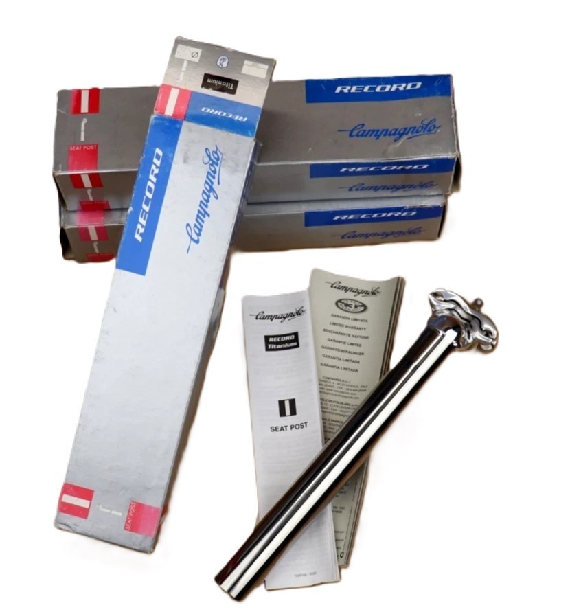 NOS Campagnolo Record Titanium Seatpost 27.2 SP-99-RE272T New Very Rare