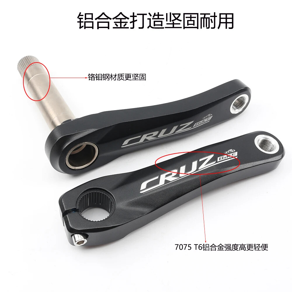 MTB Child Bike Crank 89/98/110/127/140/150mm Kid’s Folding Bicycle Crankset BB