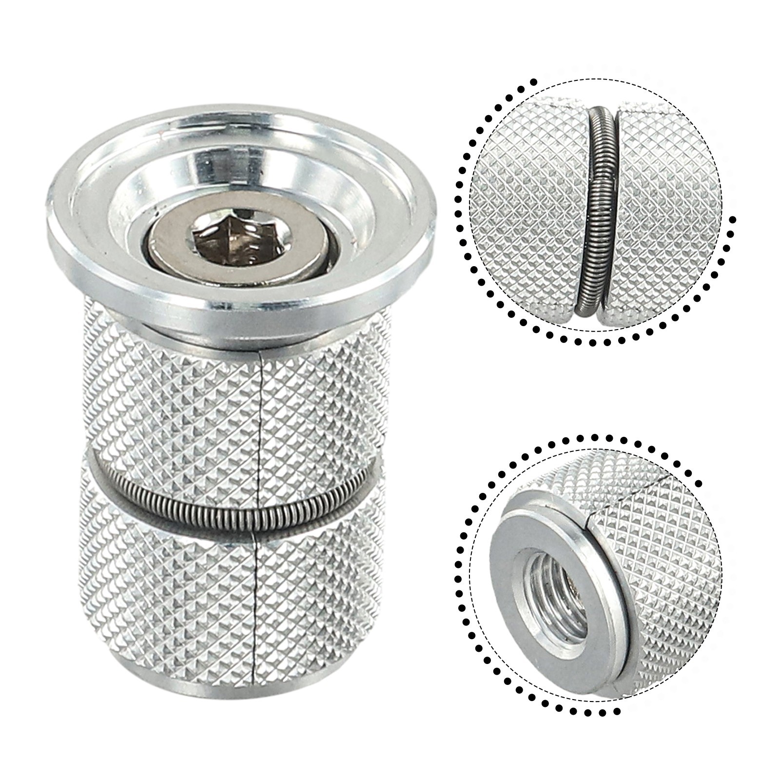 Bicycle Compression Steerer Headset Expansion Bolt 1-1/18 (28.6mm) Road MTB