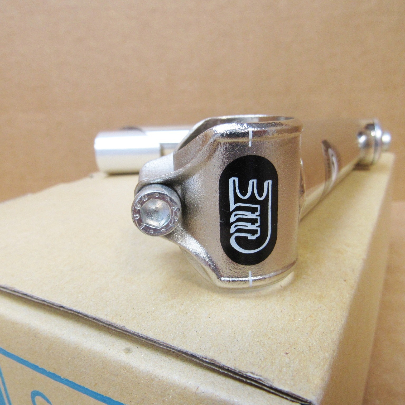 New-Old-Stock 3T Chromix Corsa Plus Quill Stem (115mm) w/Columbus Branded Tubing
