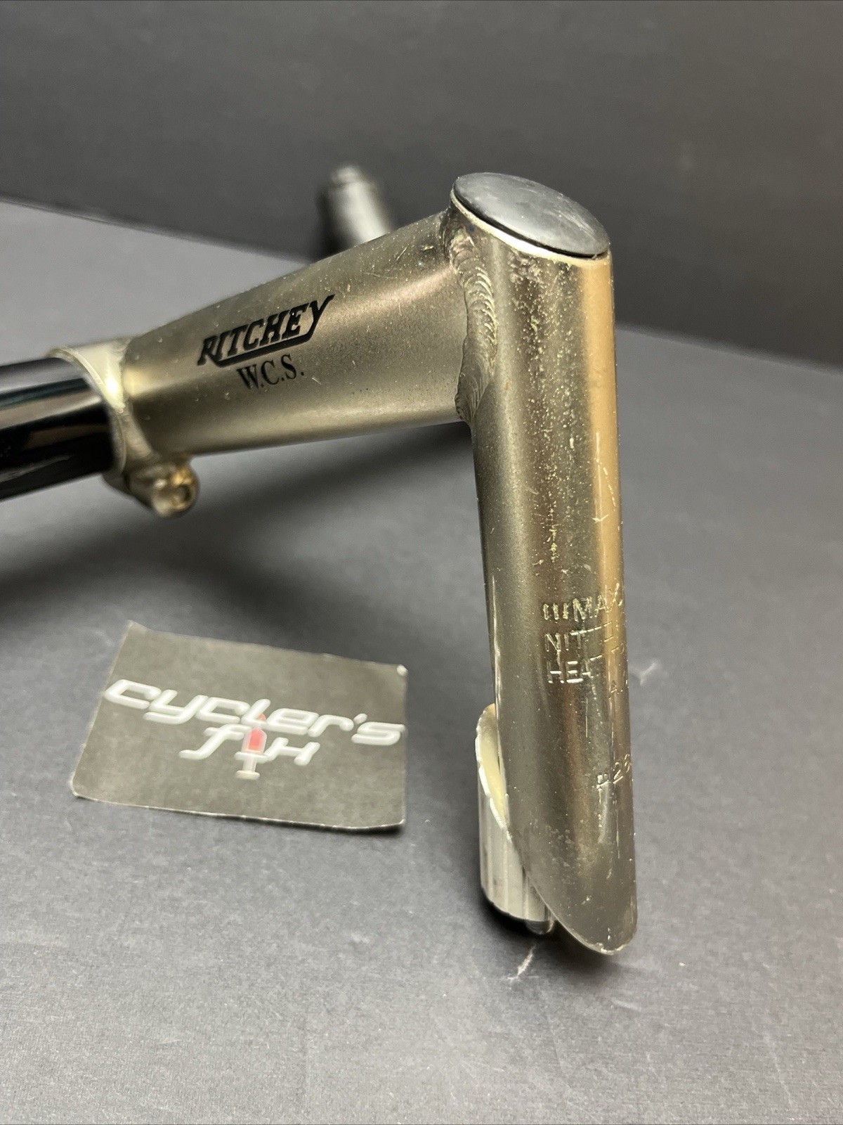 Vintage Rare Ritchey WCS 1” Quill Cr-mo Road Stem 120mm 26.0, 73*Mfg by Nitto