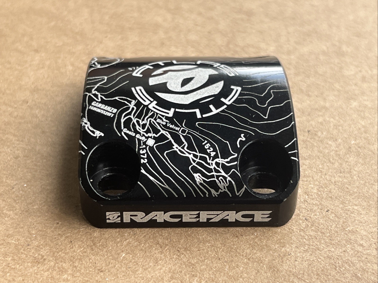 Race Face Atlas 31.8mm Black Face Plate – Face Plate Only / No Bolts